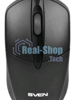 Мышь проводная SVEN RX-112 черный, 800 dpi, USB, кнопки - 3