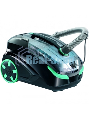 Моющий пылесос Thomas DRYBOX AMFIBIA FAMILY черный/бирюзовый, 325/1700Вт, уборка влажная/сухая, пылесборник контейнер 2.6 л