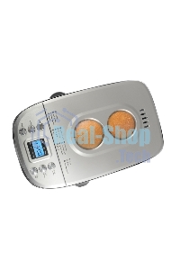 Хлебопечка Centek CT-1415 (черн/сталь) 1500 г БОЛЬШОЙ ОБЪЕМ, 860Вт, 15 программ, таймер, LCD, окошко