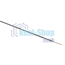 Провод ПГВА Rexant 1х0.75 мм², черный, бухта 100 м