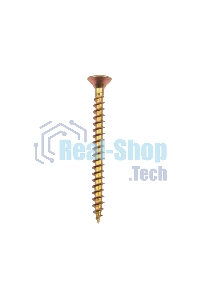 Саморез универсальный Kranz 3.5х40, желтый цинк, короб (200 шт./уп.)