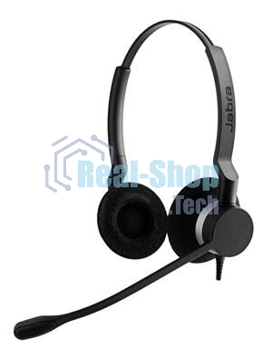 Гарнитура Jabra BIZ 2300 Duo USB чёрный, проводная