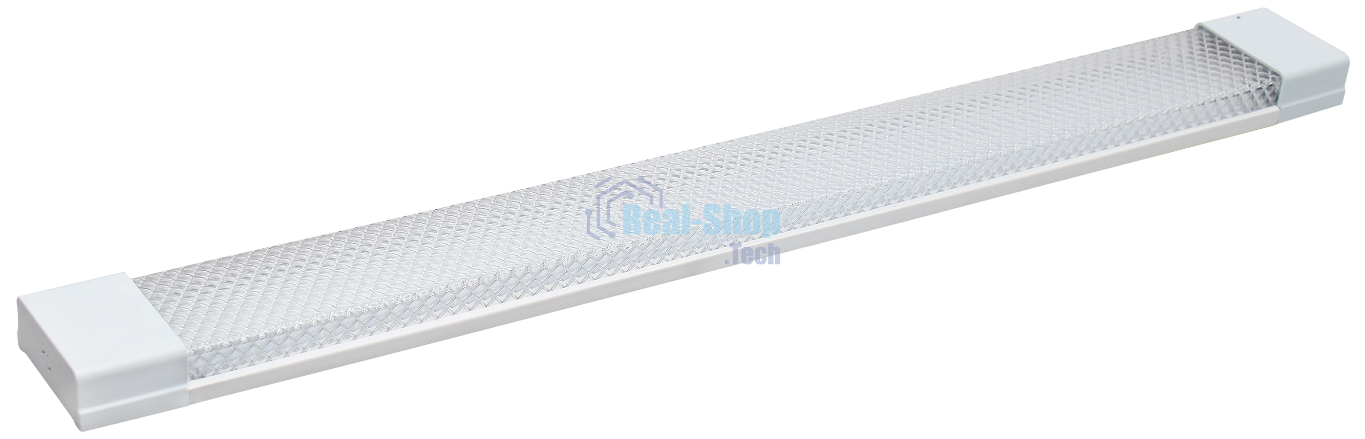 Светильник светодиодный Iek LDBO0-4011-18-4000-K01 ДБО 4011 18Вт 4000К IP20 600мм призма аналог люм.свет. 2х18, 600х62х24 мм, стальной корпус