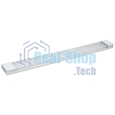 Светильник светодиодный Iek LDBO0-4011-18-4000-K01 ДБО 4011 18Вт 4000К IP20 600мм призма аналог люм.свет. 2х18, 600х62х24 мм, стальной корпус