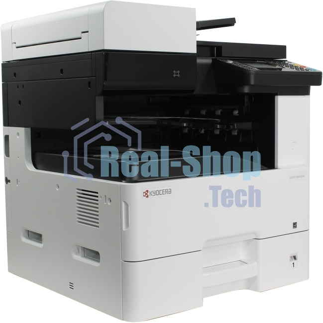 МФУ лазерное Kyocera Ecosys M4125idn (1102P23NL0/NL1), A3, ч/б, печ. до 25 стр/мин. (А4) до 12 стр/мин. (А3), скан. до 50 стр/мин., 1200 x 1200 dpi (печать) 600x600dpi (скан.), USB, RJ-45, NFC, Air Print, Mopria