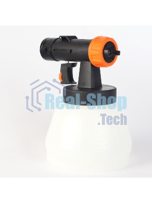 Краскопульт электрический PATRIOT SG500 HVLP 500 Вт., 100 DIN/сек, Расход 900 мл/мин., Резервуар: 1300 мл