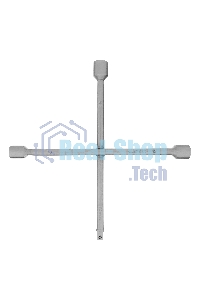 Ключ-крест баллонный Сибртех, 17 х 19 х 21 мм, под квадрат 1/2