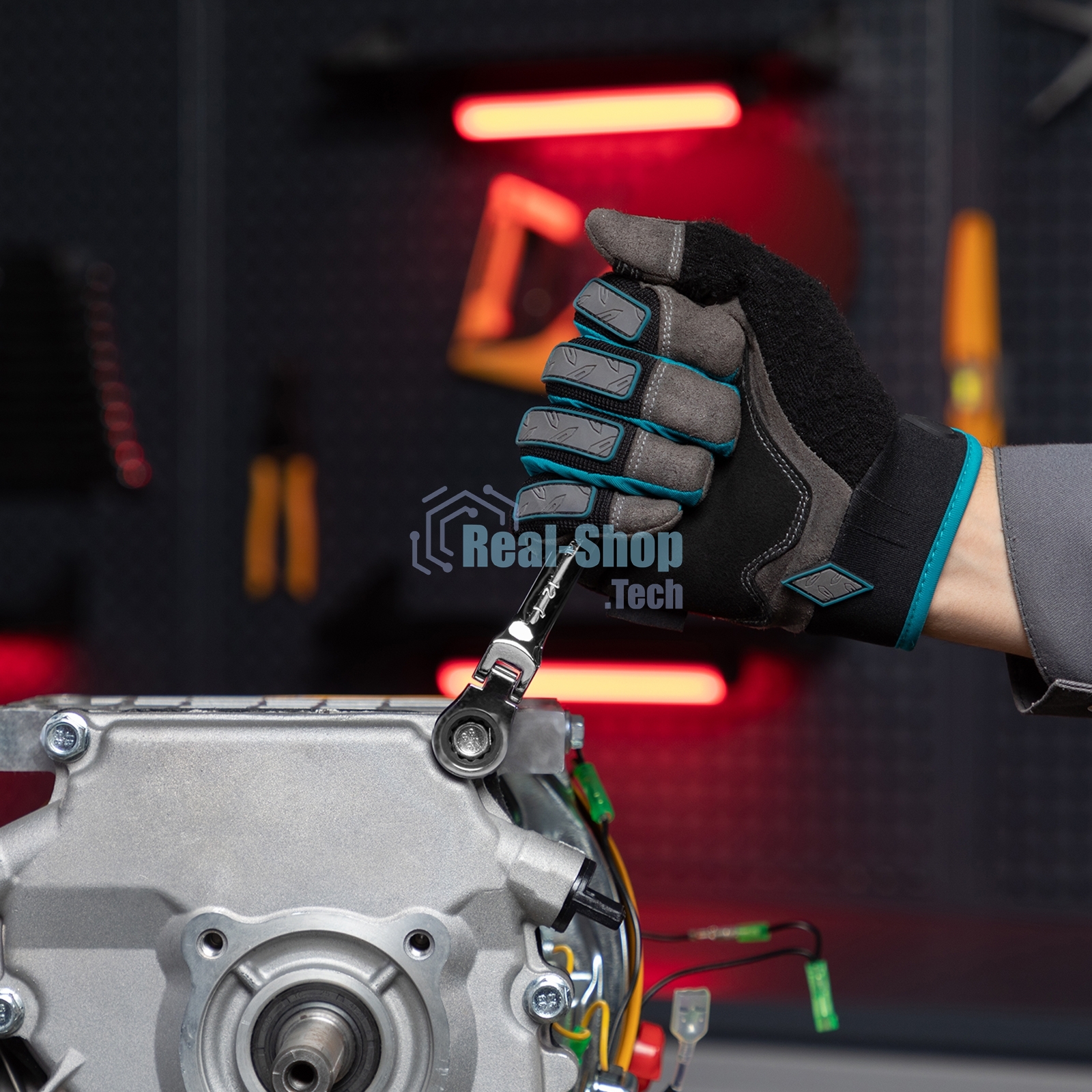 Набор ключей комбинированных Matrix, трещоточных шарнирных 22шт.