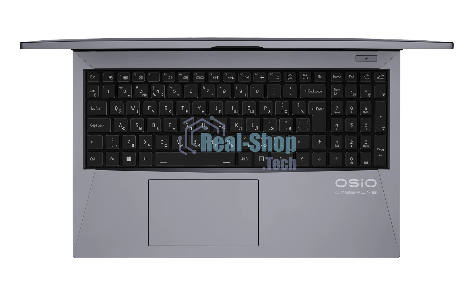 Ноутбук OSIO CyberLine C150i-003/ i5-12600H /NVidia RTX 4060/16/512/NoOS/(Ghz)/Gb/Ext: + не МПТ