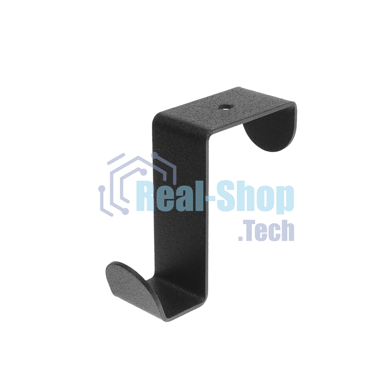 Держатель Rexant для хранения одежды в стиле лофт, крепление на дверь, 3 штуки, черный