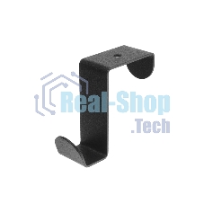 Держатель Rexant для хранения одежды в стиле лофт, крепление на дверь, 3 штуки, черный