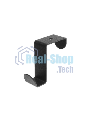 Держатель Rexant для хранения одежды в стиле лофт, крепление на дверь, 3 штуки, черный