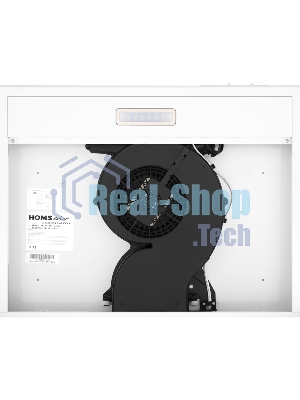 Вытяжка подвесная HOMSair Horizontal 50 белый, 50 см, 420 куб. м/ч, 45 дБ