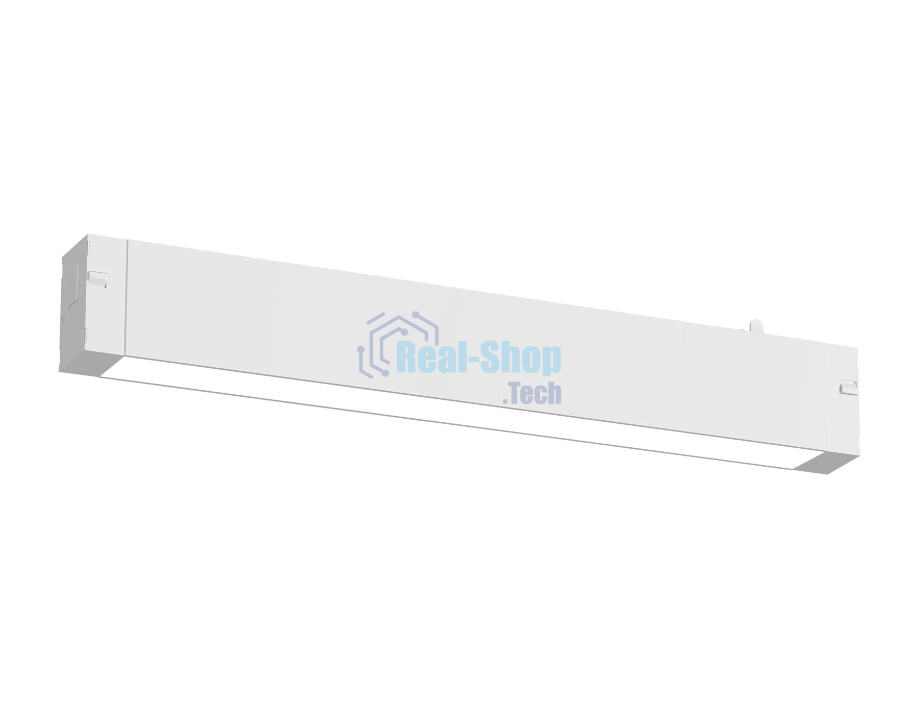 Трековый линейный светильник Ambrella light GL8040 WH белый IP20 18W 3000-6000K 220V 120° 410*25*41