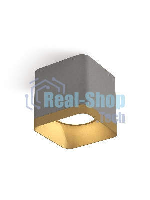 Светильник Ambrella Light XS7807004 SGR/SGD серый песок/золото песок MR16 GU5.3 (C7807, N7704)