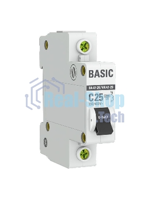 Выключатель автоматический EKF mcb4729-1-25C 1P 25А (C) 4,5кА ВА 47-29 EKF Basic