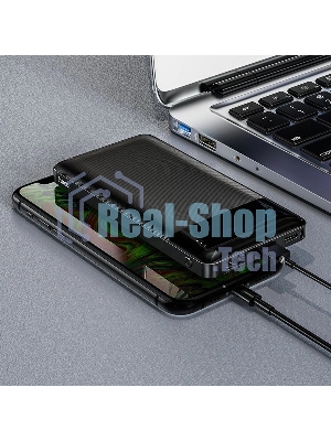 Портативный аккумулятор Powerbank HOCO J72 Easy travel, 2.0A, (10000mAh), черный