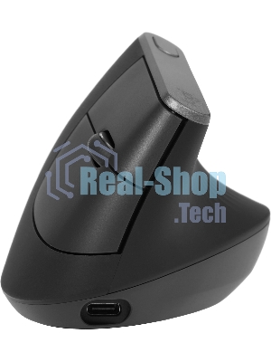 Мышь беспроводная Logitech MX Vertical черный, 4000 dpi, USB, Bluetooth/радиоканал, кнопки - 6