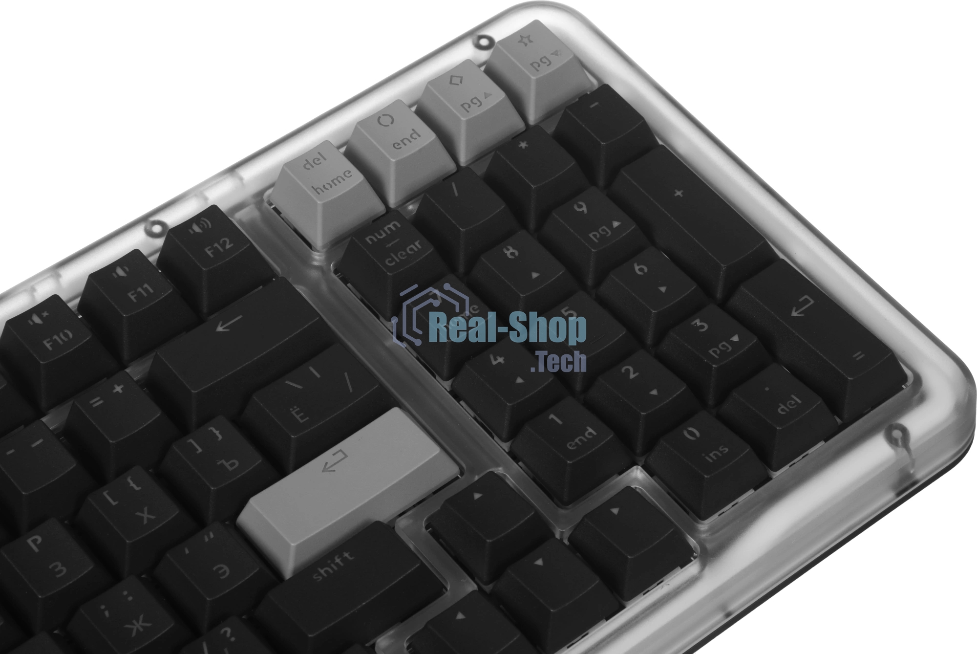 Клавиатура Logitech Alto Keys K98M беспроводная, Bluetooth, радиоканал, серый