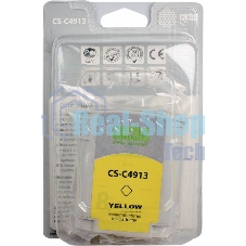 Картридж струйный Cactus CS-C4913 №82 желтый (72 мл) для HP Design Jet 500/800C