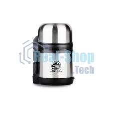 Термос Арктика 201-600 универсальная пробка, 0,6 л, с ручкой + чашка, холод/тепло 18 ч