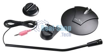 Микрофон проводной Oklick MP-M009B 1.8м черный