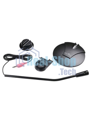 Микрофон проводной Oklick MP-M009B 1.8м черный