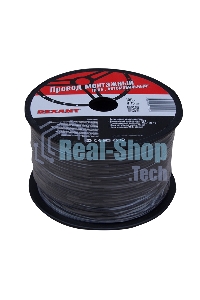 Провод ПГВА Rexant 1х0.75 мм², черный, бухта 100 м