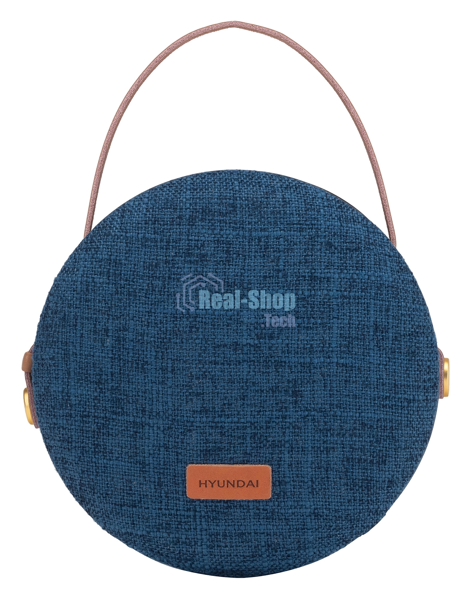 Колонка портатитвная Hyundai H-PAC520 синий 8W 1.0 BT/3.5Jack 10м 2200mAh