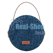 Колонка портатитвная Hyundai H-PAC520 синий 8W 1.0 BT/3.5Jack 10м 2200mAh