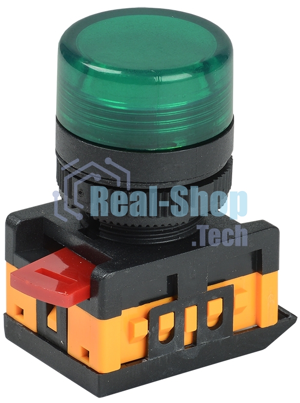 Арматура светосигнальная AL-22TE зел. цил. ИЭК BLS30-ALTE-K06