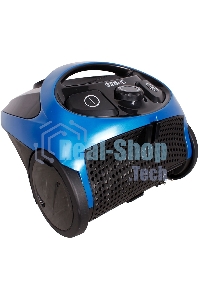 Пылесос Hyundai HYV-B1550 синий/черный, 250/1800 Вт, уборка сухая, пылесборник мешок, 1.5 л (в компл.:1мешок)