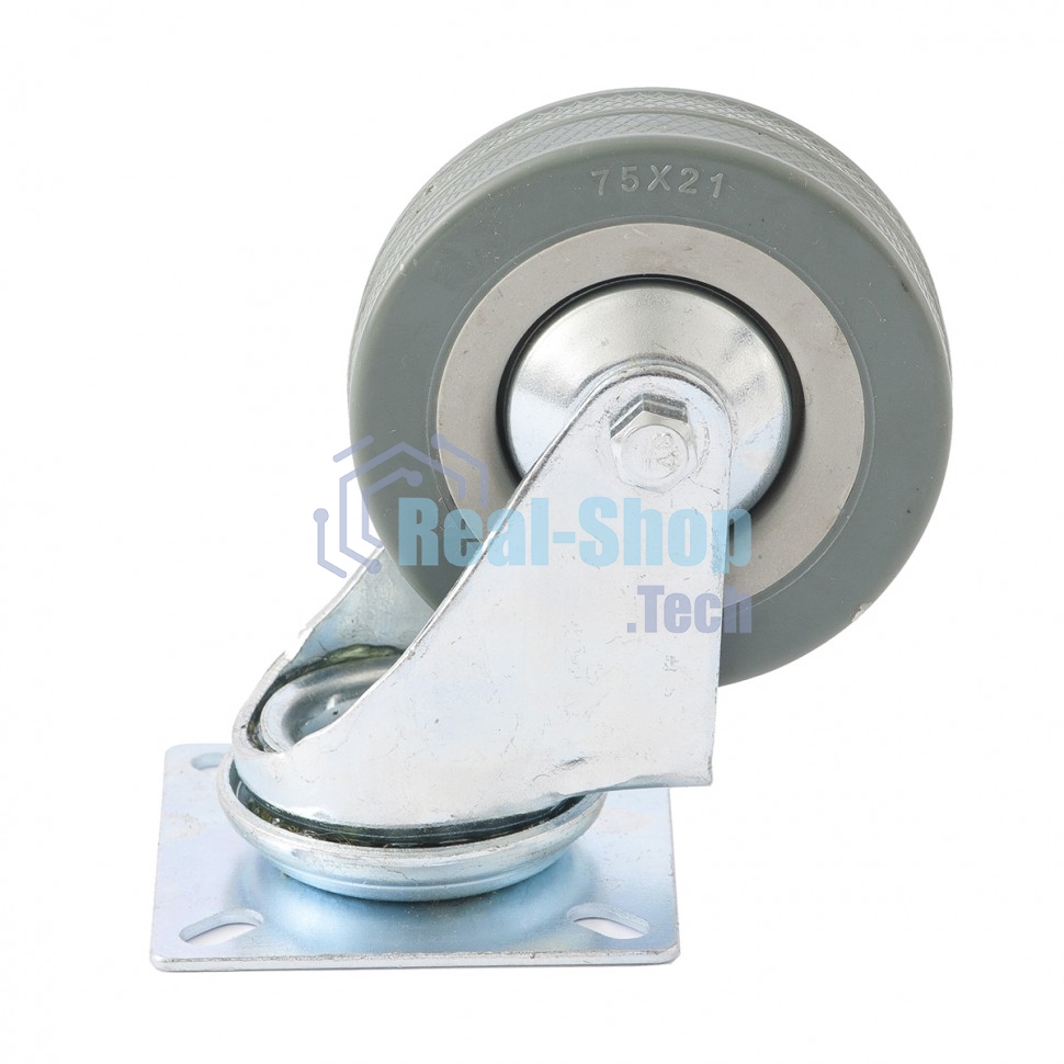 Колесо поворотное Сибртех d-100мм крепление  платформенное