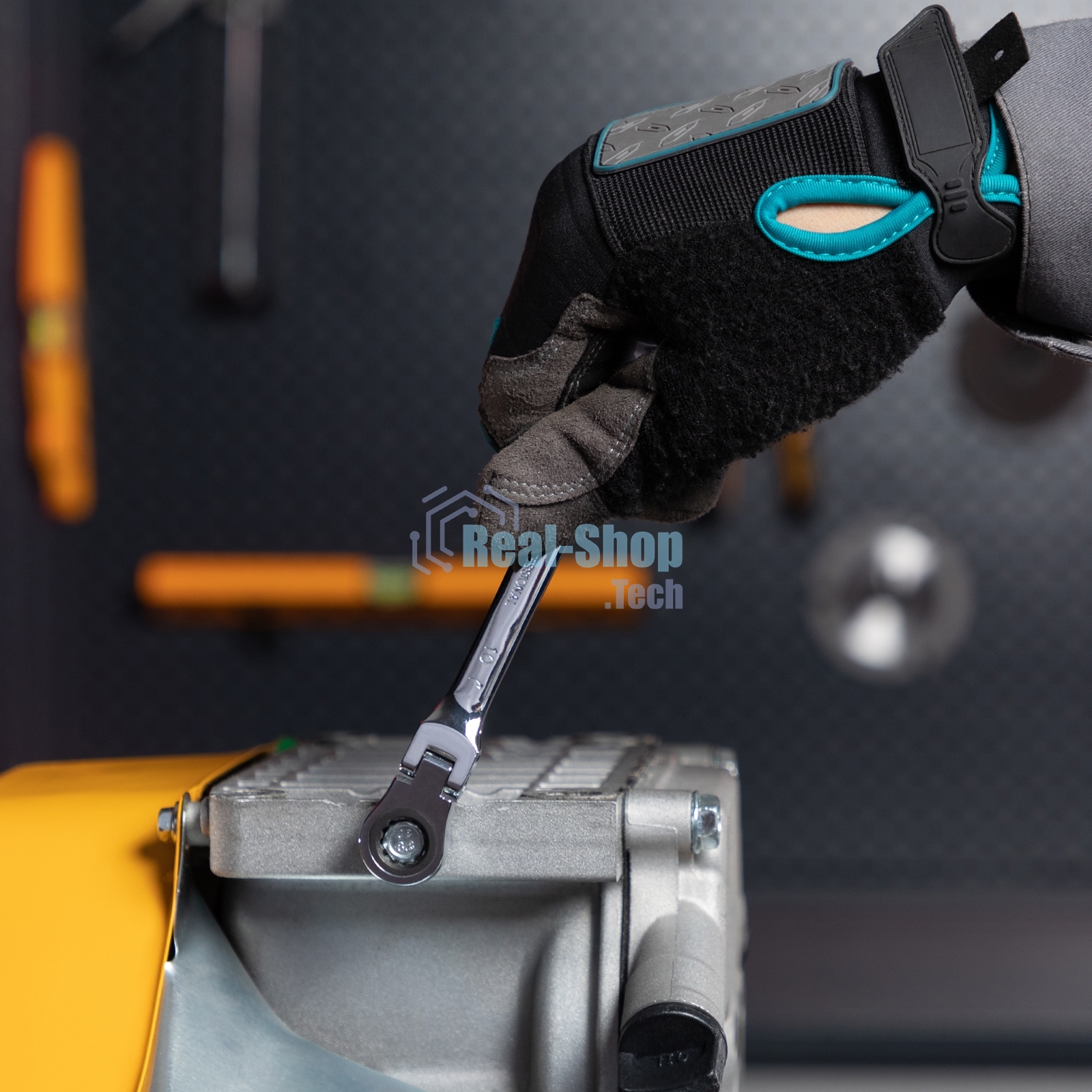 Набор ключей комбинированных Matrix, трещоточных шарнирных 22шт.