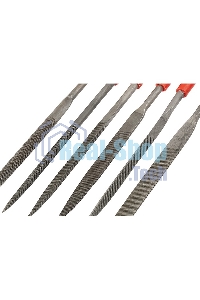 Набор надфилей Matrix 180 х 5мм 6шт пластиковые рукоятки