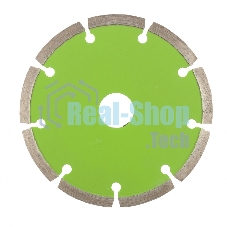 Диск алмазный Сибртех отрезной сегментный, 125 х 22,2 мм