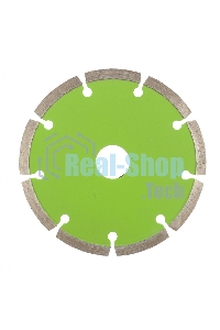 Диск алмазный Сибртех отрезной сегментный, 125 х 22,2 мм