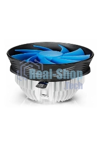 Кулер для процессора DEEPCOOL GAMMA ARCHER синий, 120 мм, алюминий, 1600 об/мин, 26.1 дБ, 3 pin, 95 Вт, 65.5 мм