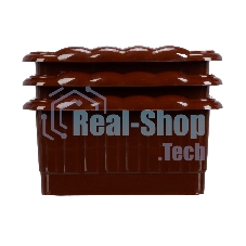 Поддон для рассады Palisad 322х166х82 мм, пластиковый, 3 шт, под 8 горшочков 250 мл.