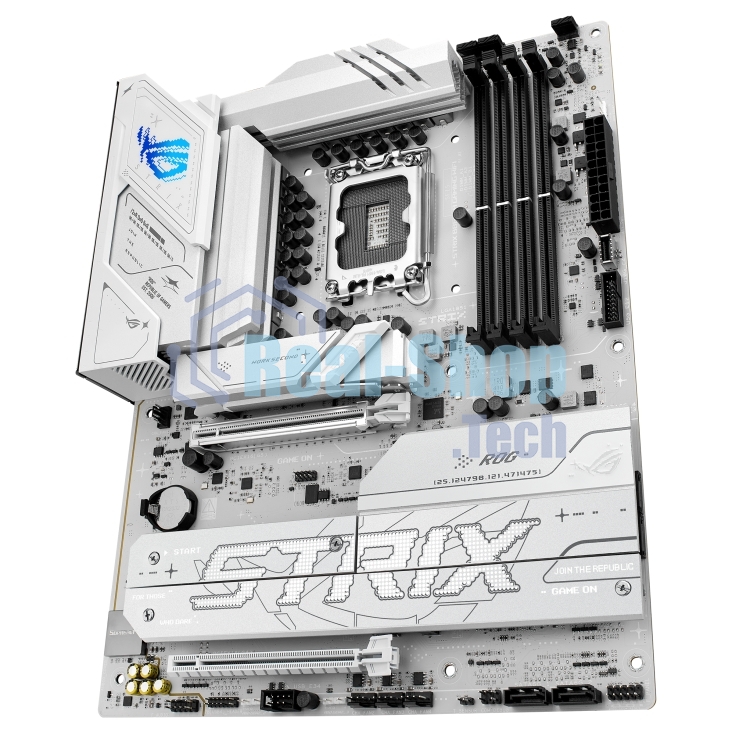 Материнская плата ASUS ROG STRIX B860-A GAMING WIFI, LGA1851, Intel B860, 4xDDR5, 4xSATA, 4xM.2, 2xPCIe 5.0 x16, 1xDP, 1xHDMI, 1x2.5Gb LAN, Wi-Fi, Bluetooth, 4xUSB 2.0, 2xUSB 3.2 Gen 1, 3xUSB 3.2 Gen 2, 1xUSB 4, 2xUSB-C, 3x3.5 мм, 7.1, ATX