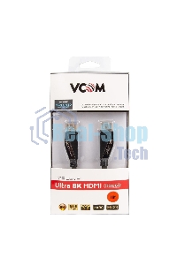 Кабель HDMI 19M/M,ver. 2.1, 8K@60 Hz 1m VCOM CG860-1M
