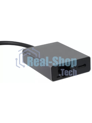 Адаптер TypeC--->RJ45+PD 100Вт, Allum Shell, VCOM