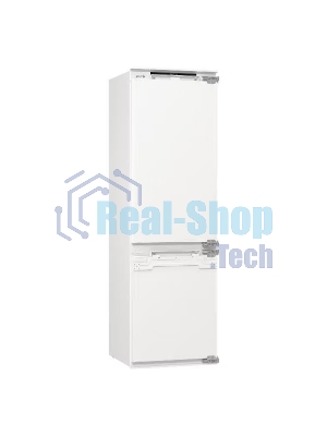 Встраиваемый холодильник Gorenje NRKI517142, полезный объем 243 л, электронное управление, цифровой дисплей, автоматическое размораживание No Frost, быстрое замораживание, интенсивное охлаждение, зона свежести с контролем влажности, слайдерное крепление, энергоэффективность А+