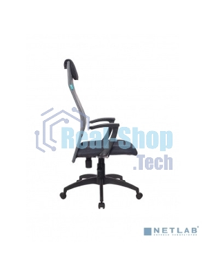 Кресло руководителя Бюрократ KB-8N/DG/TW-12 серый TW-04 TW-12 сетка