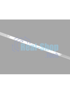 Трековый линейный светильник Ambrella light GL8040 WH белый IP20 18W 3000-6000K 220V 120° 410*25*41