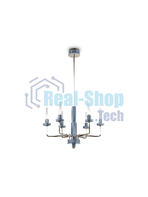 Люстра Ambrella light LH53124/6 GD/WH/GB золото/белый/серо-синий 10W 3000K D660*1120