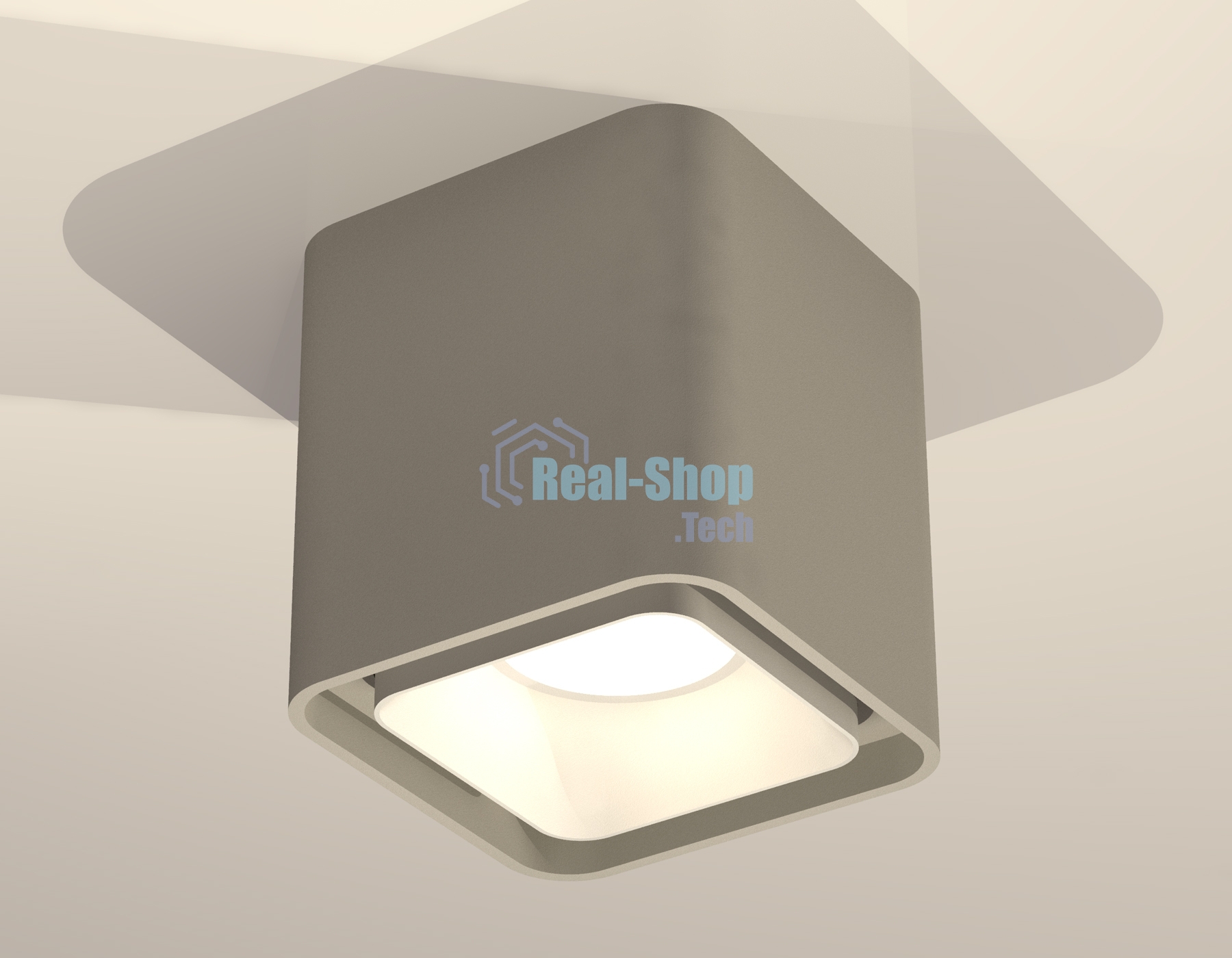 Светильник Ambrella Light XS7842001 SGR/SWH серый песок/белый песок MR16 GU5.3 (C7842, N7701)