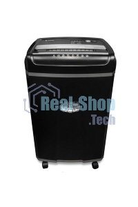 Шредер ГЕЛЕОС УМ35-4 (DIN P-4) фрагмент 3,9x30мм, 26 листов (70гр./м²), 35 литров, Уничт.скобы,скрепки,пл.карты,CD. TouchGuard.JamFree.ECO