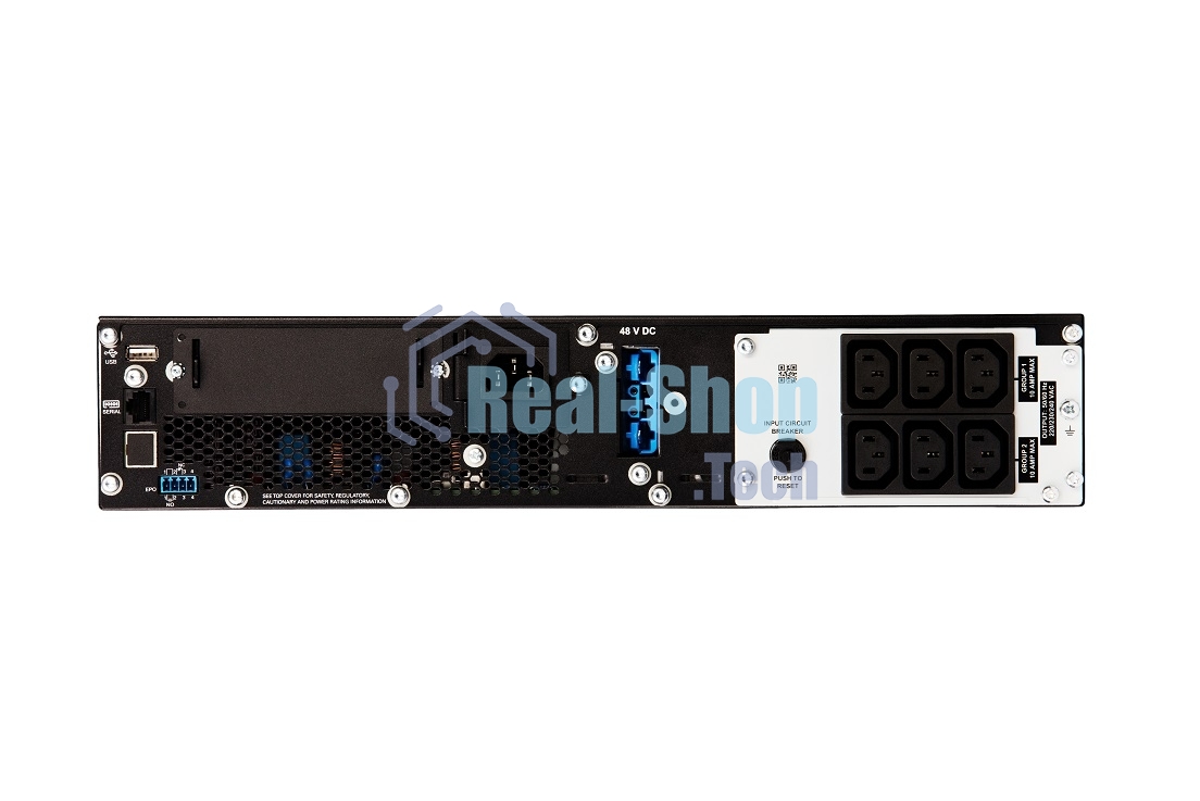 Источник бесперебойного питания APC Smart-UPS SRT SRT1500RMXLI 1500Вт 1500ВА черный