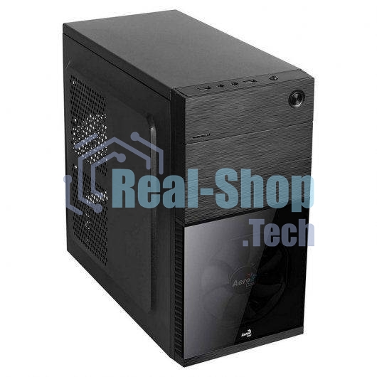 Компьютерный корпус Aerocool/Formula Cs-105, mATX, без БП, 187x361x355мм (ШxГxВ), USB 3.0 x1, USB 2.0 x1, металл 0,5мм, 120-мм вентилятор в комплекте, черный